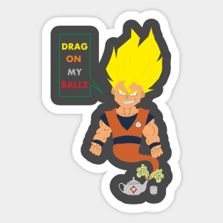 DragOn(my)BallZ Sticker